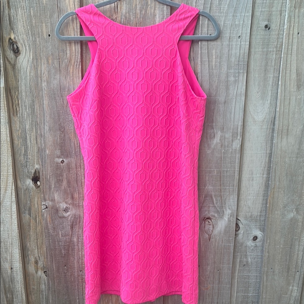 Lilly Pulitzer Pink Halter Sheath Mini Dress